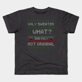 Ugly Unoriginal sweater Kids T-Shirt